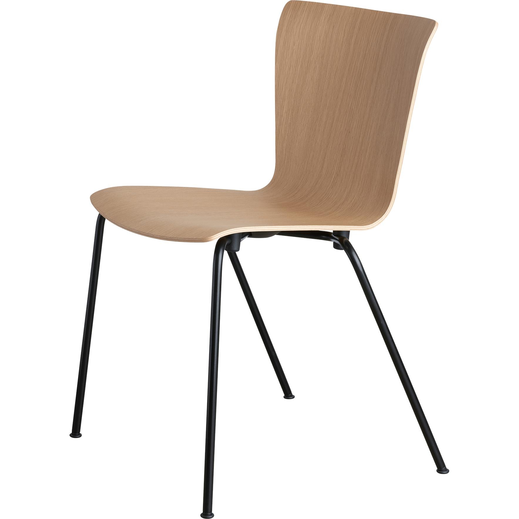 Fritz Hansen Vico Duo VM110椅子粉末框架，橡木