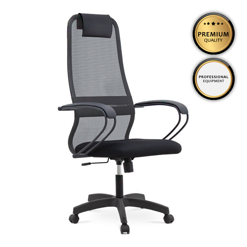 Chaise de bureau Semper Mesh Grey / Black