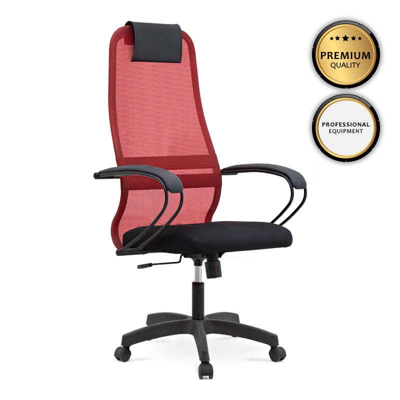 Chair de bureau Semper Mesh Red / Black