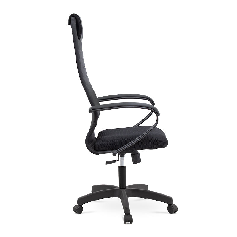 Presidente dell'ufficio Mira Black 66.5x70x123/133cm