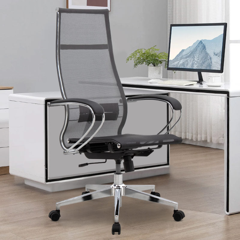 Presidente dell'ufficio Sutton Gray 66.5x70x113,3/131cm