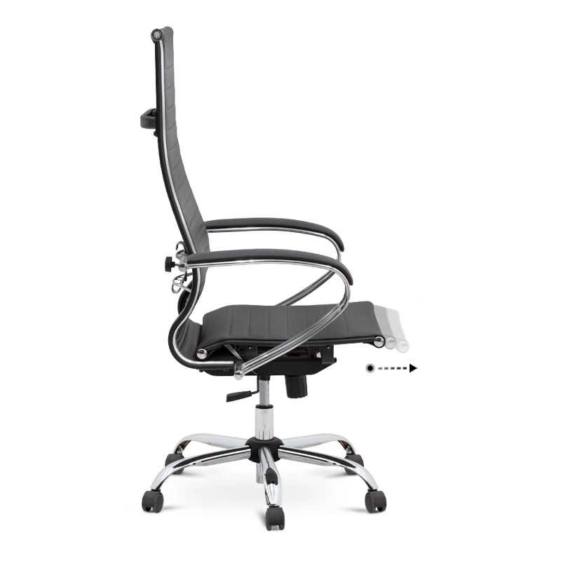 Office Chair Peter Black 66,5x70x118/130 cm