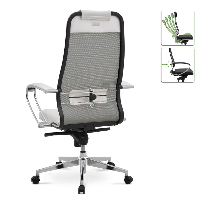 Chair de bureau Chef White