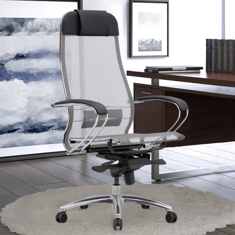 Office Chair CHEF Grey - Black