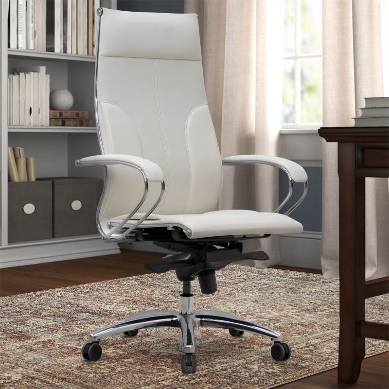 Office Chair Leader White 70x70x122/134 cm