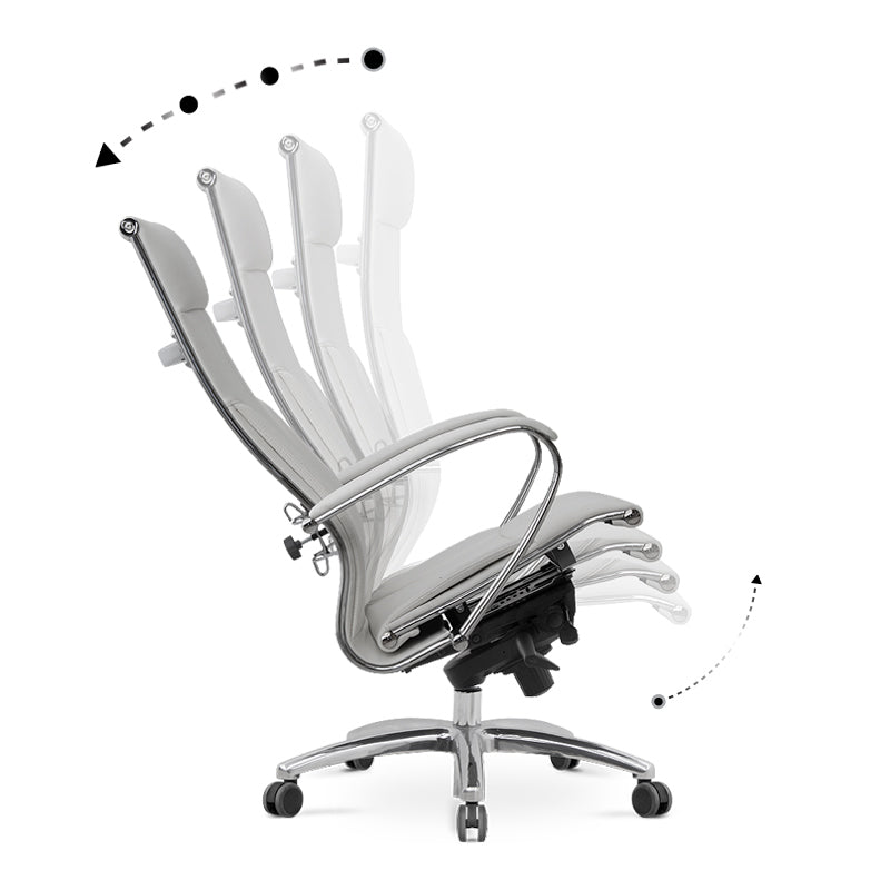 Office Chair Leader White 70x70x122/134 cm