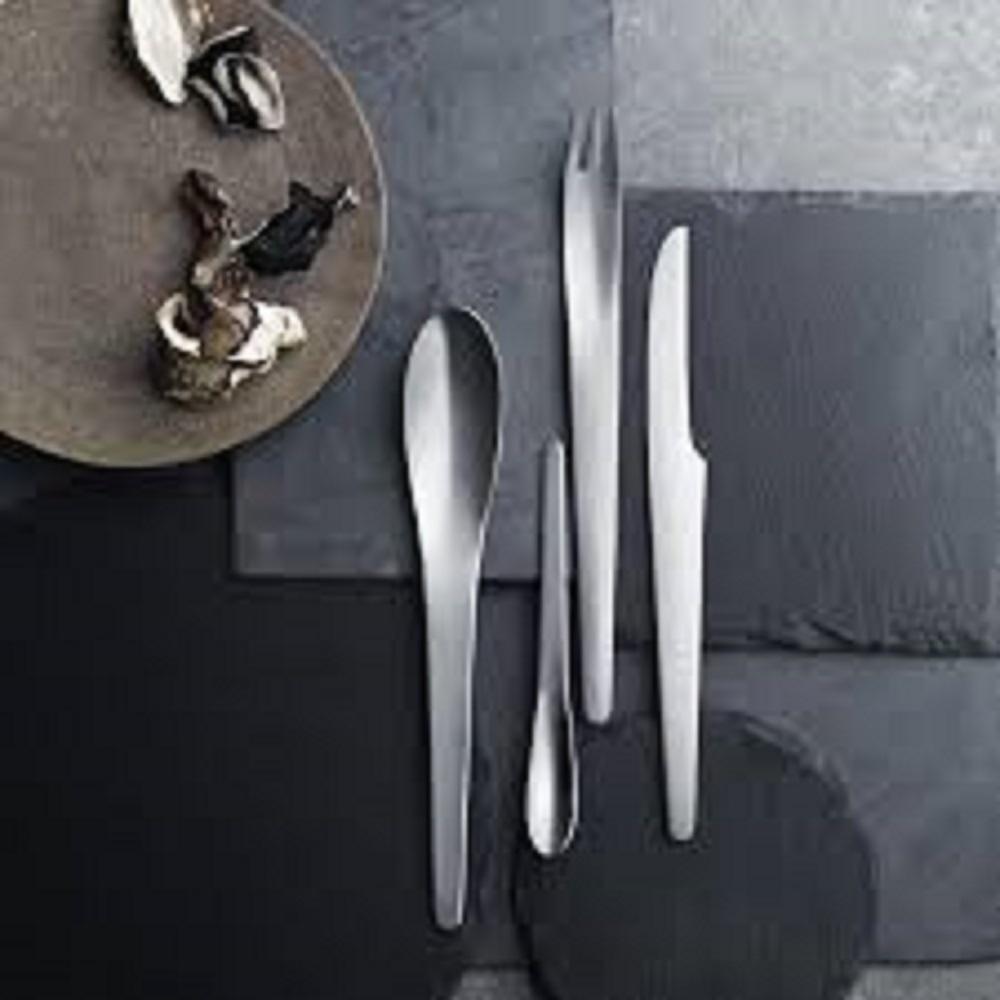 Georg Jensen Arne Jacobsen餐具，5件
