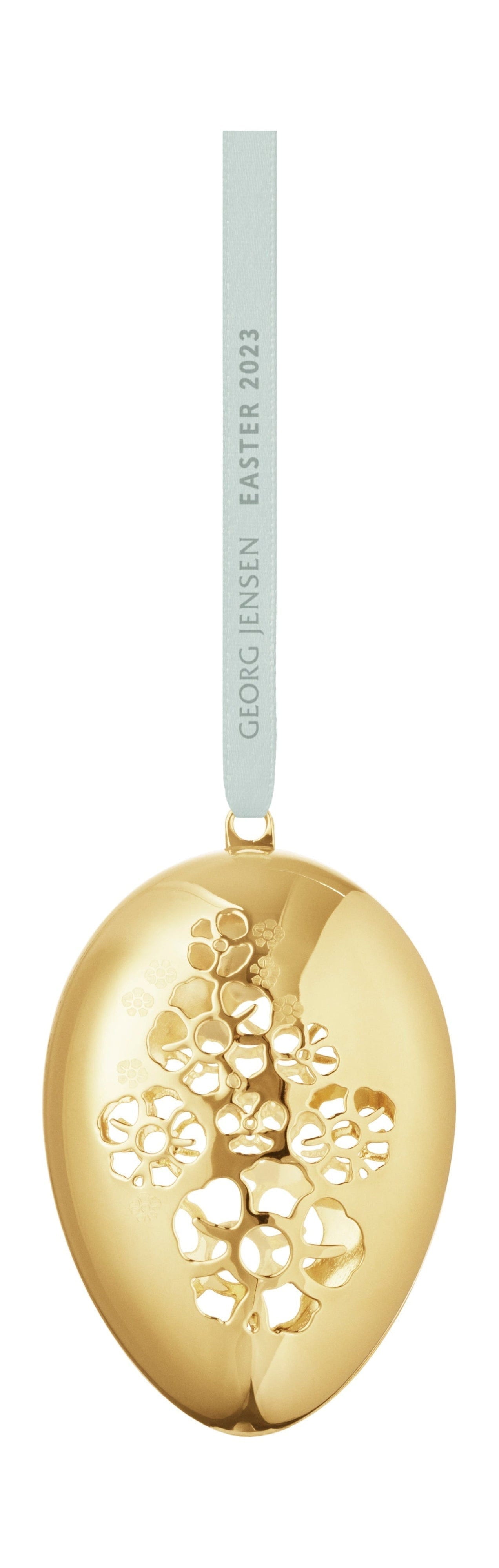 Georg Jensen Påskeæg ornament guld 2023