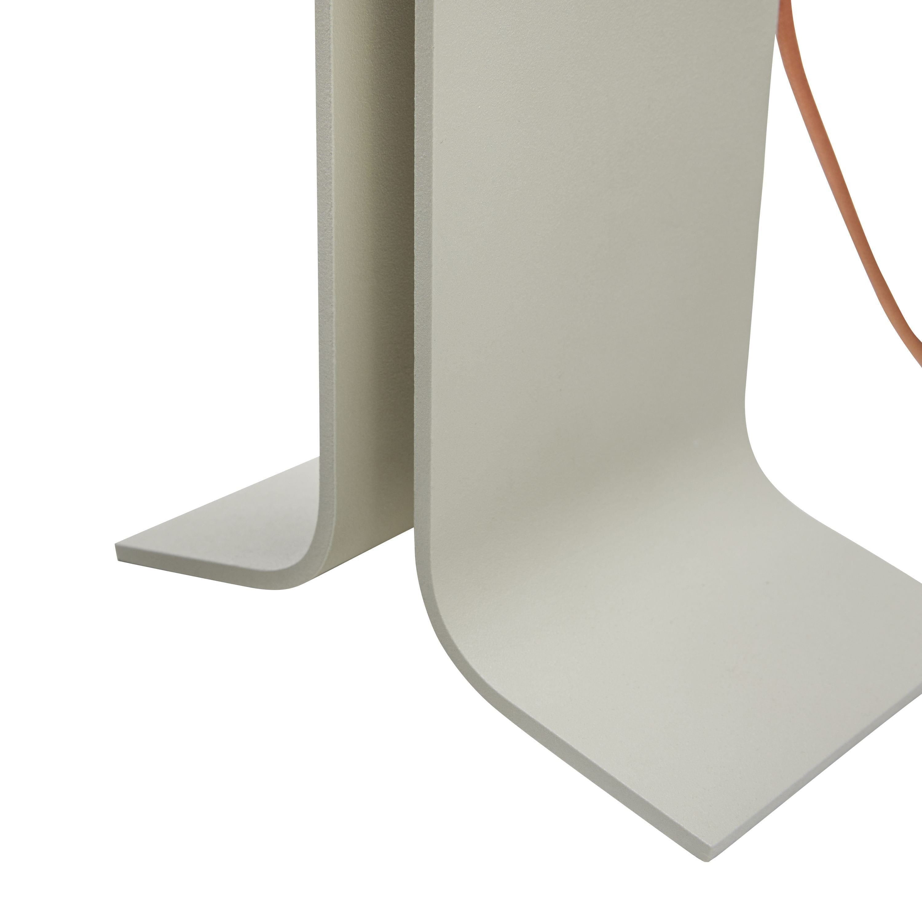 Hübsch Lampe de table de crea, sable / orange