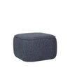 Hübsch Cube pouffe, gris