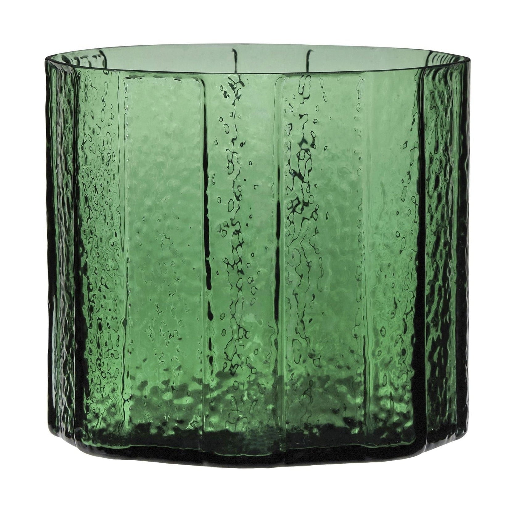 Hübsch Emerald Vase, grün