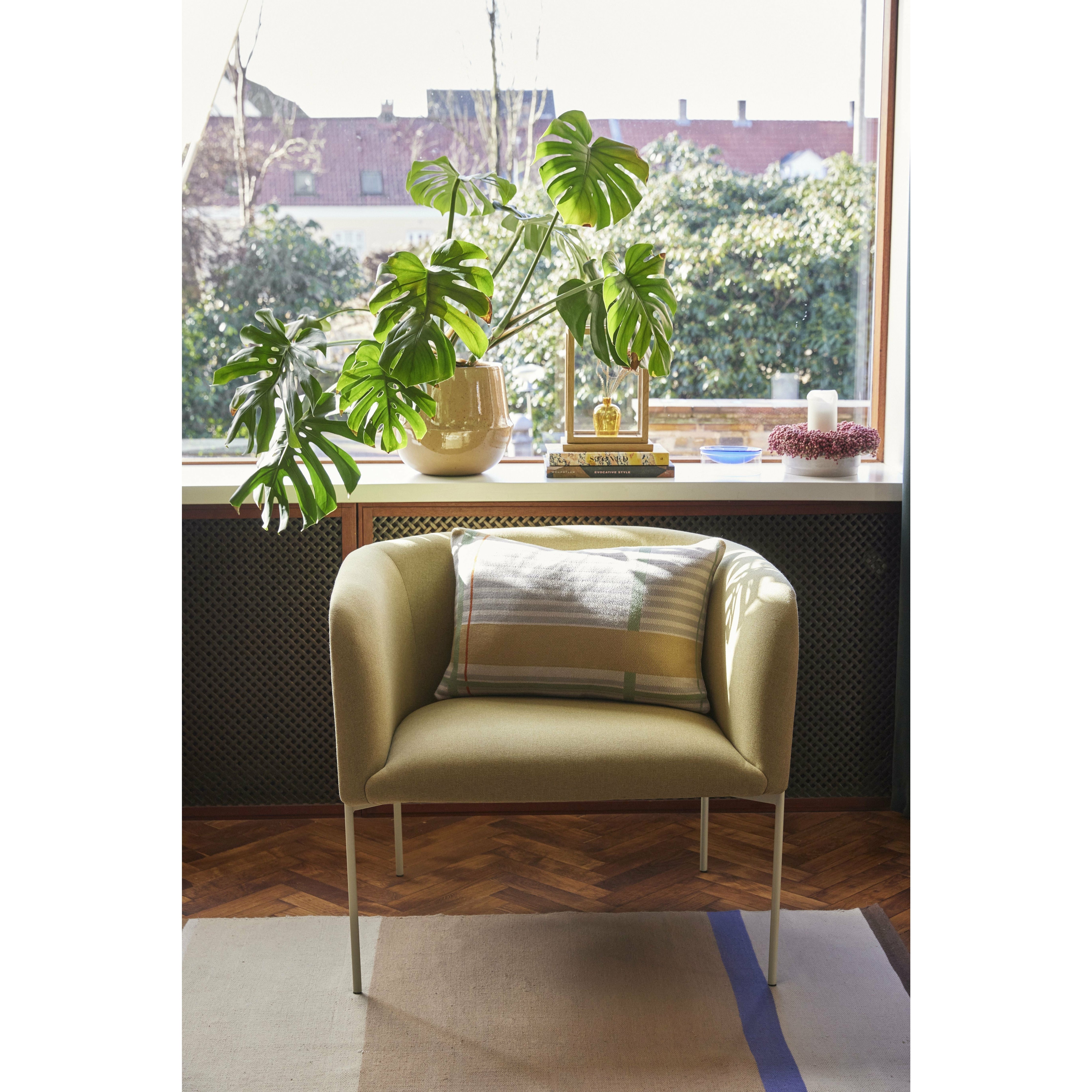 Hübsch Chaise salon eyrie, jaune