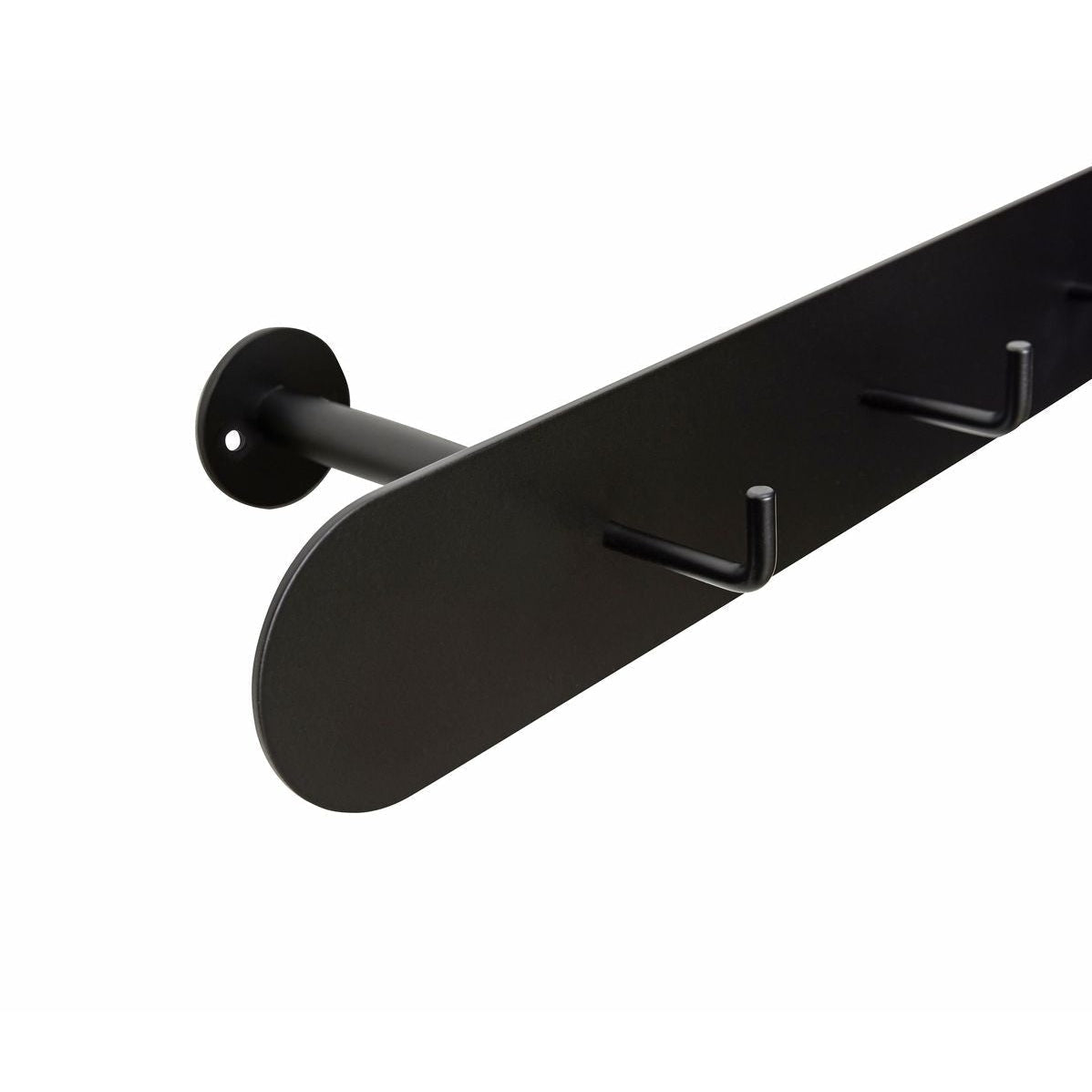 Hübsch Hack Wall Coat Rack, schwarz