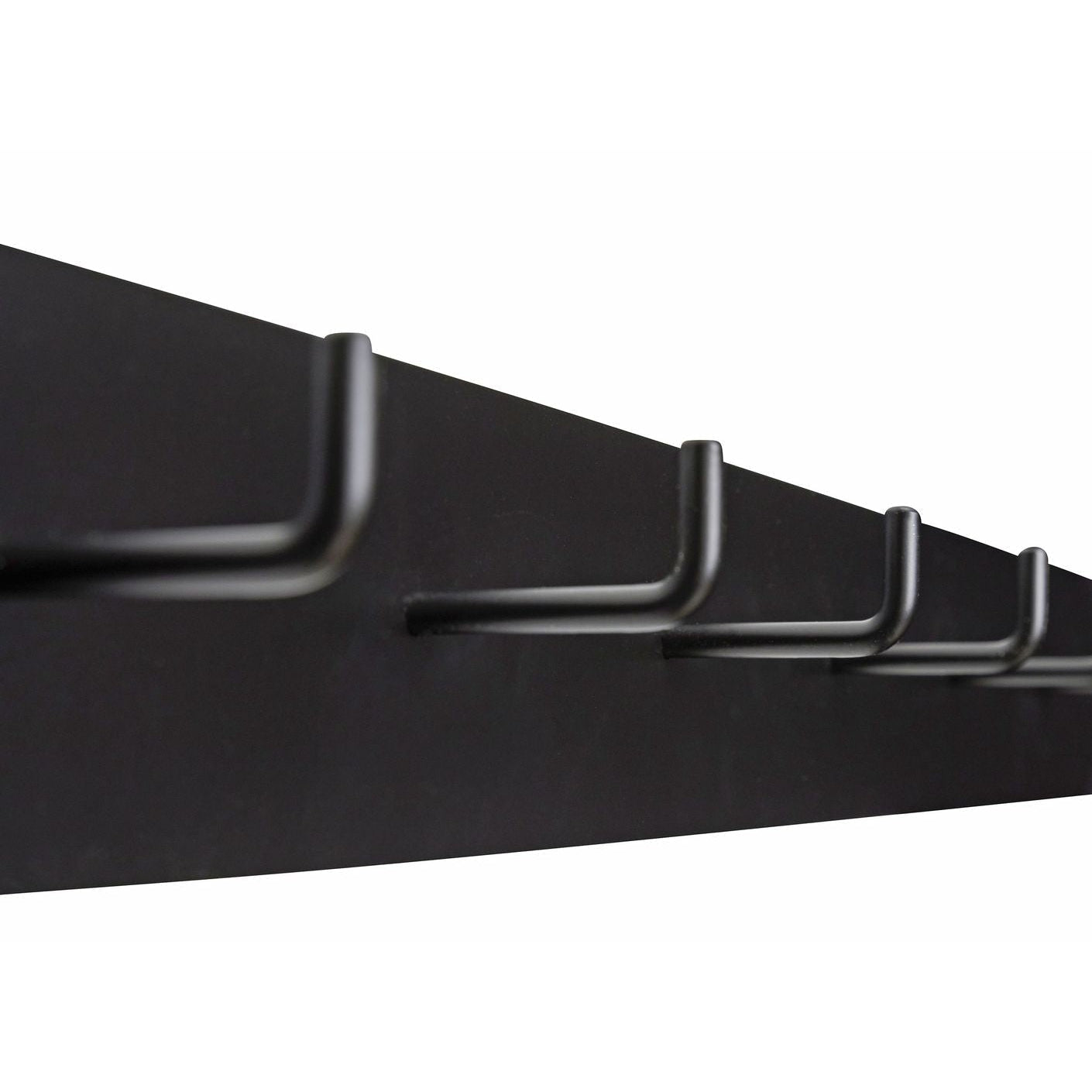 Hübsch Hack Wall Coat Rack, negro