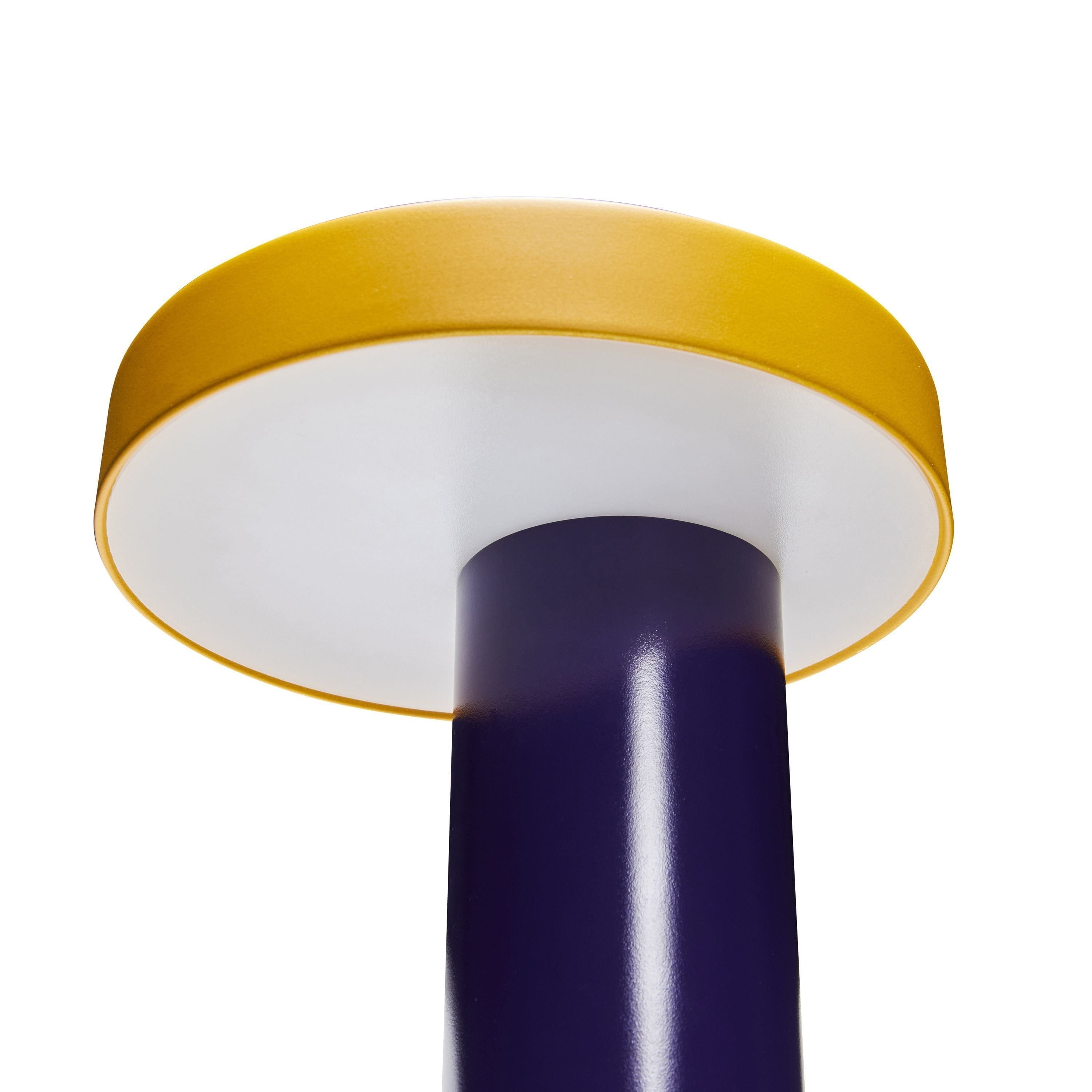 Hübsch Magic Table Lamp, Purple/Yellow