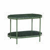 Hübsch Nusa Table Metal / Marble Green