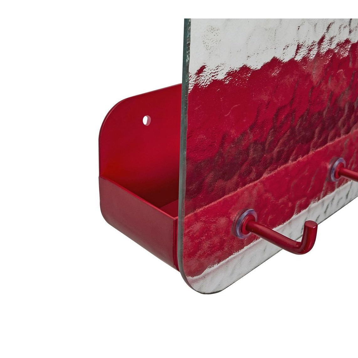 Hübsch Shack Wall Shelf, rosso