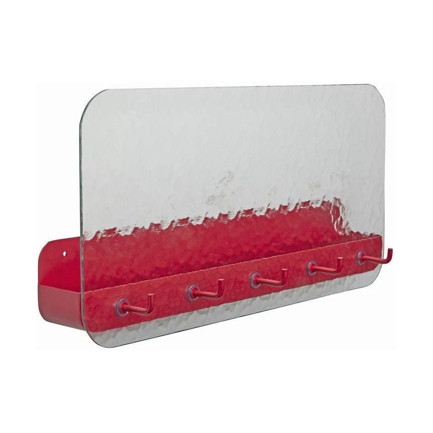 Hübsch Shack Wall Shelf, rosso