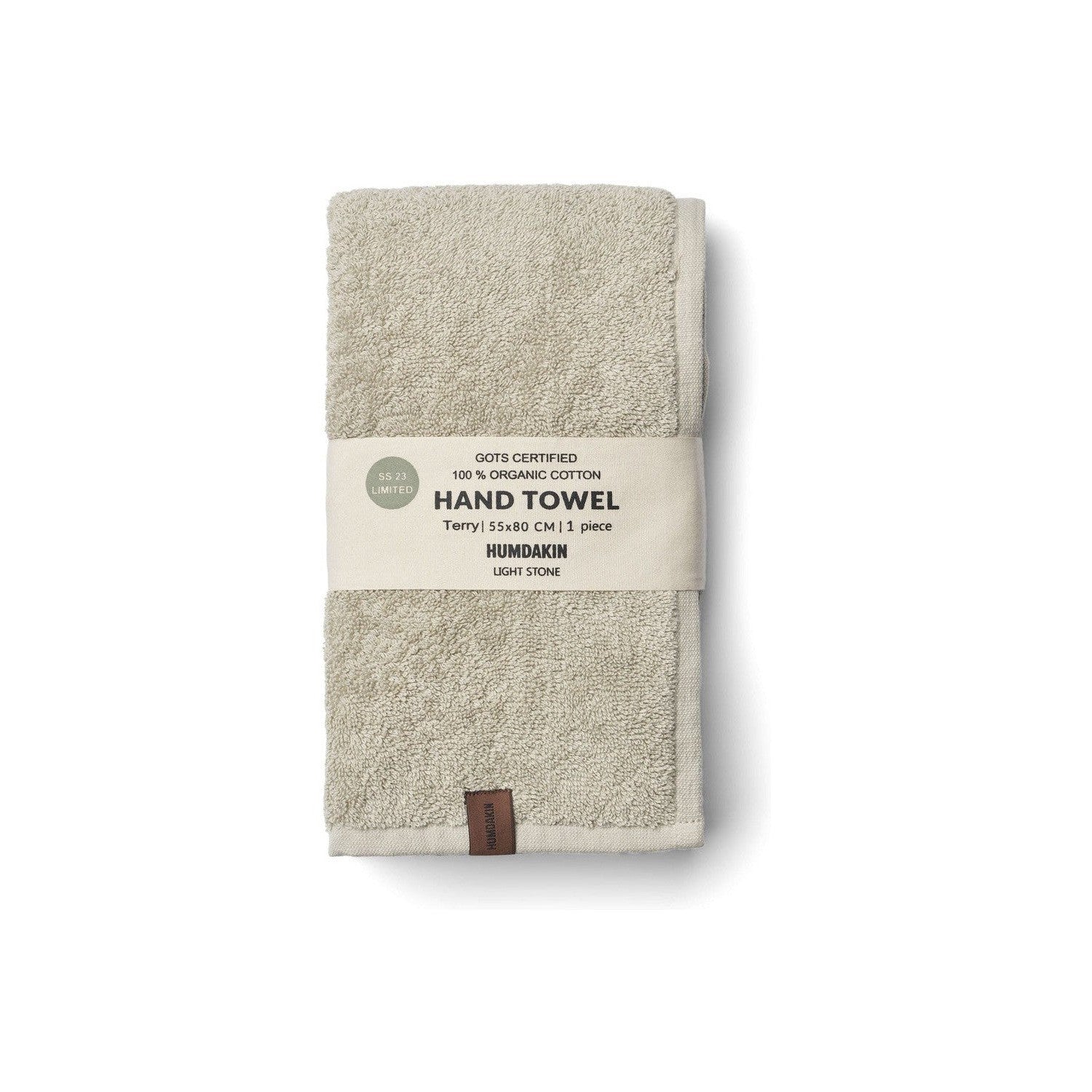 Humdakin Terry毛巾，浅石头