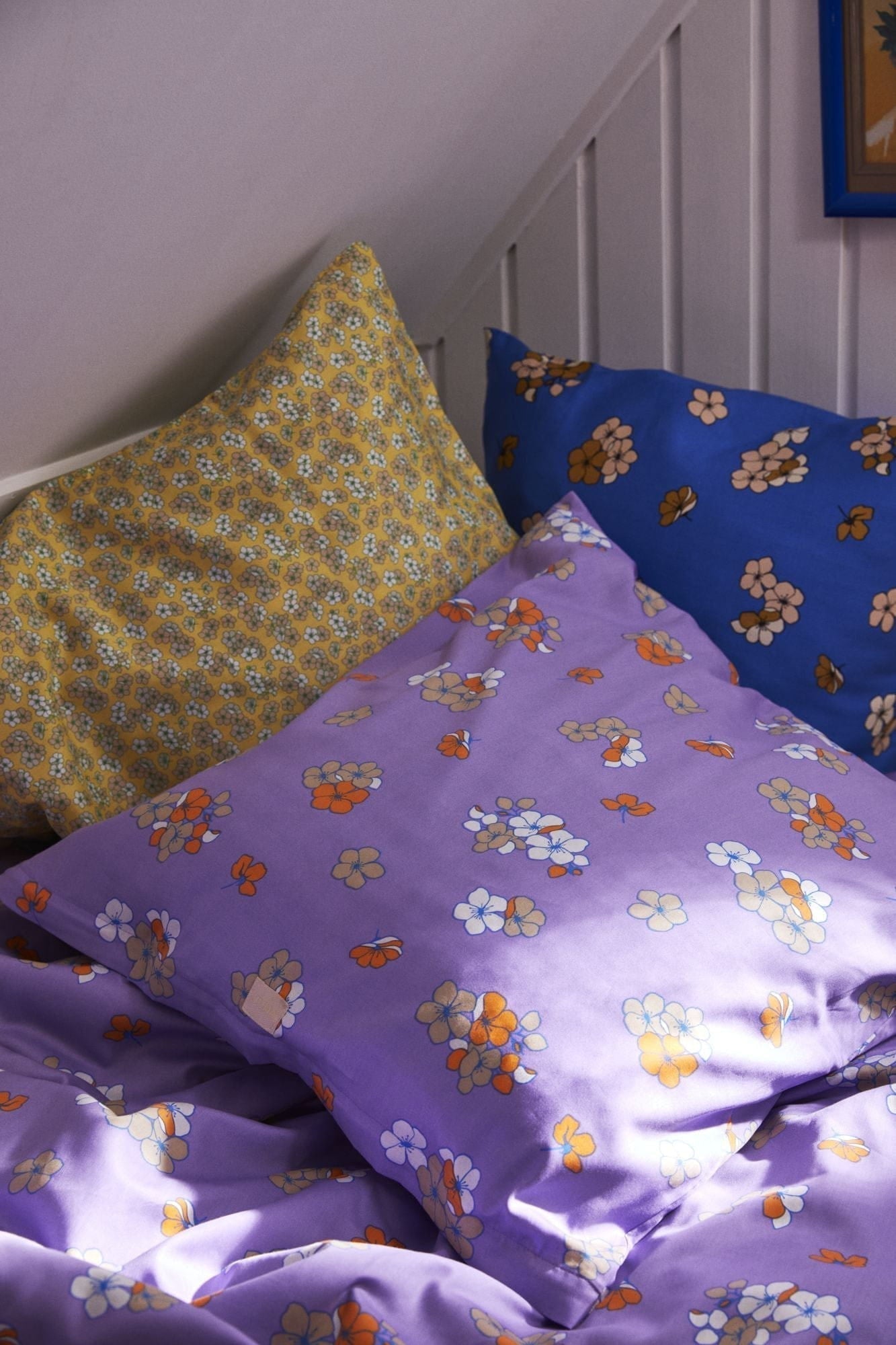 Juna Stora behagligt sängkläder 140x220 cm, lila