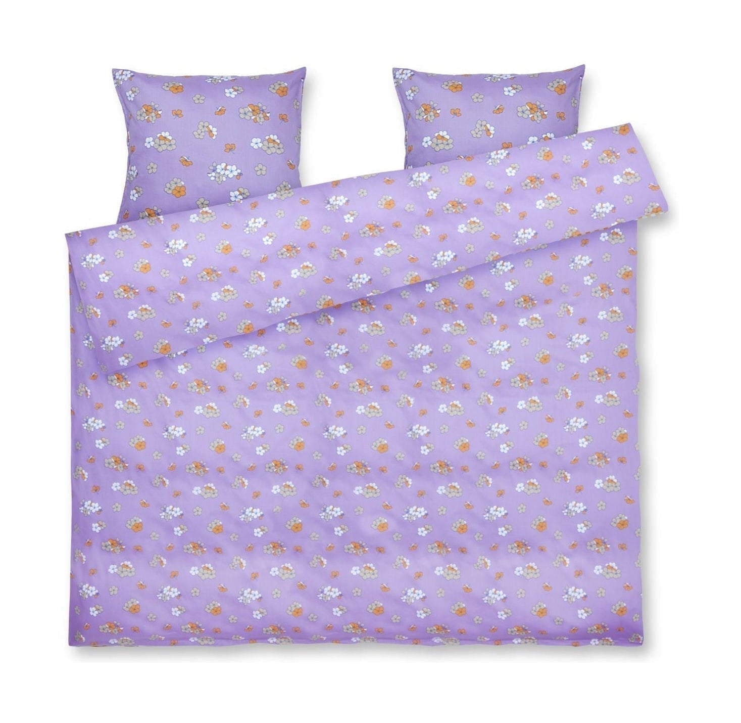 Juna Stora behagligt sängkläder 200x220 cm, lila