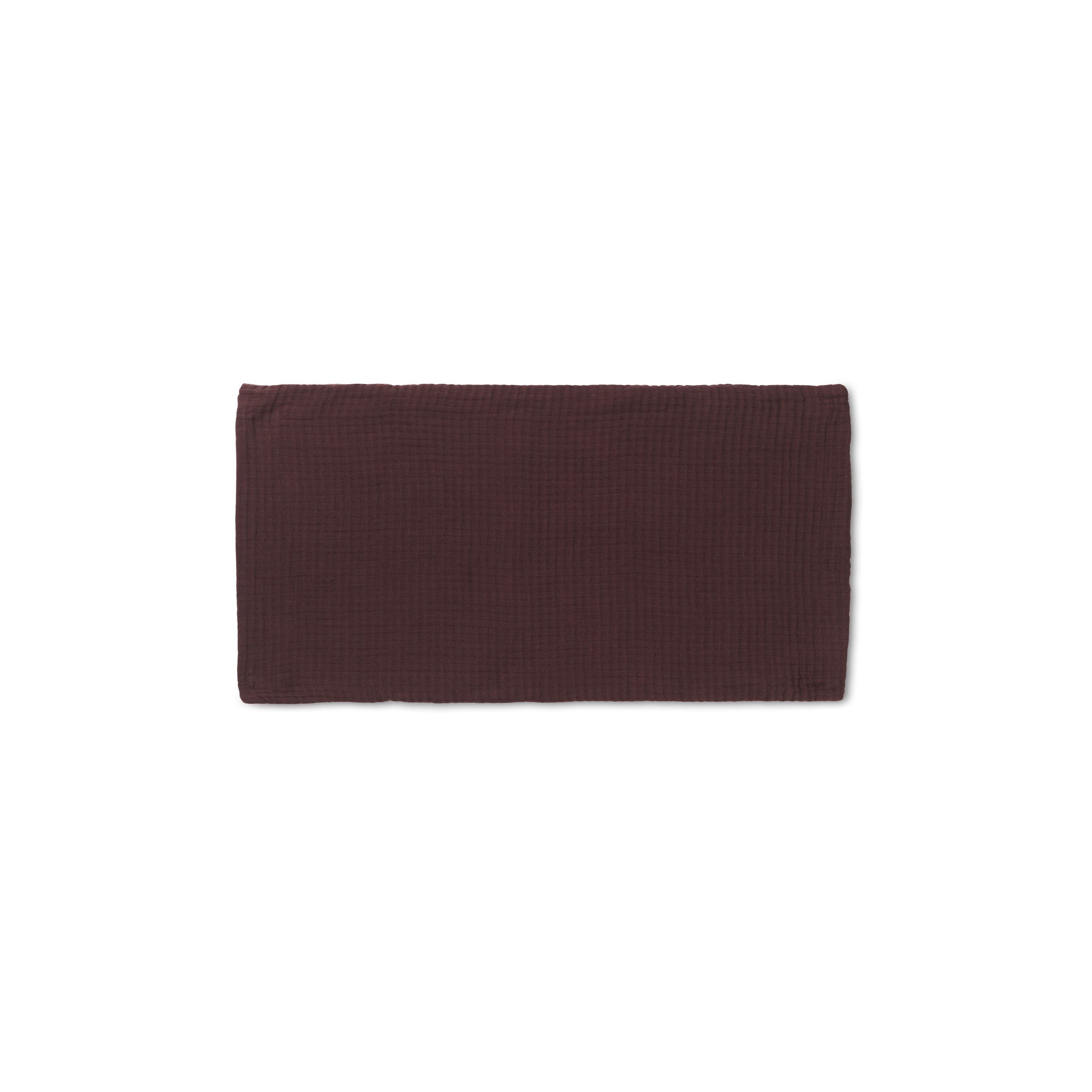 JUNA Bekijk kussen 30x60 cm, chocolade