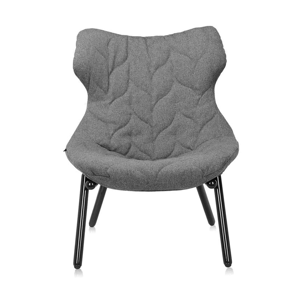 Kartell Foliage Armchair Trevira, Black/Grey