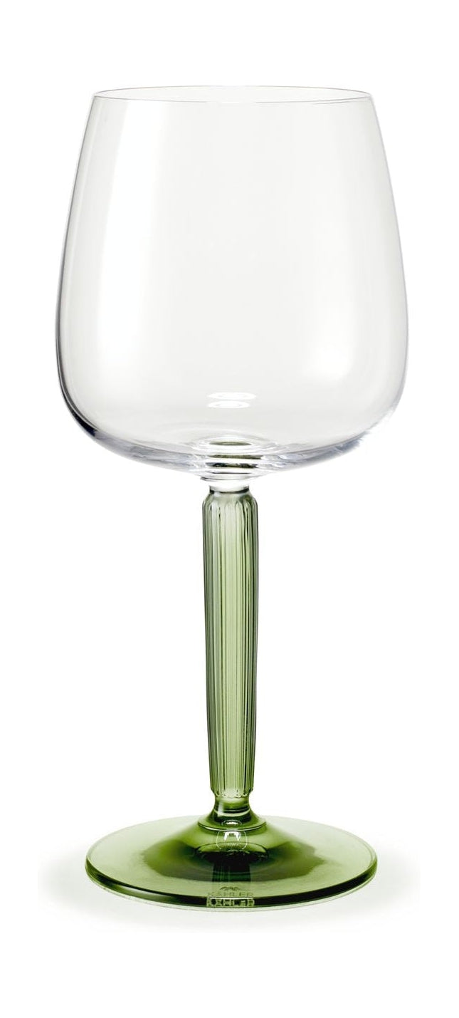 Kähler Hammershøi Red Wine Glass 49 Cl, Green 2 P Cs.