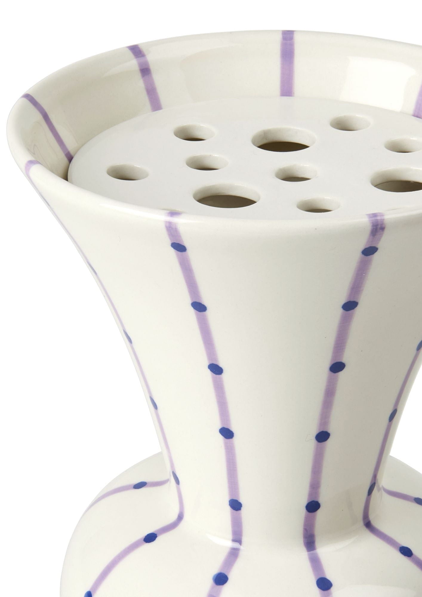 Kähler Vase signature 15 cm, violet