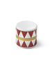 Kay Bojesen Reservedel Standard Bearer Drum Red/Blue/White (egnet til kunst. Nummer: 39024)