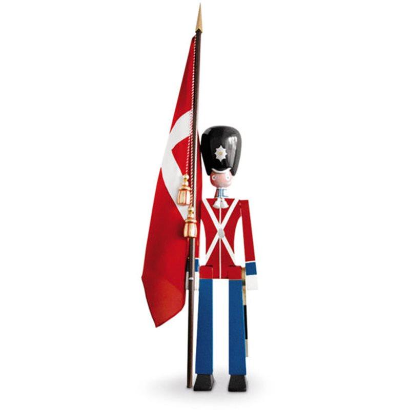 Kay Bojesen Flagpole de pieza de repuesto con bandera para un portador estándar grande (adecuado para el arte. Número: 39002)