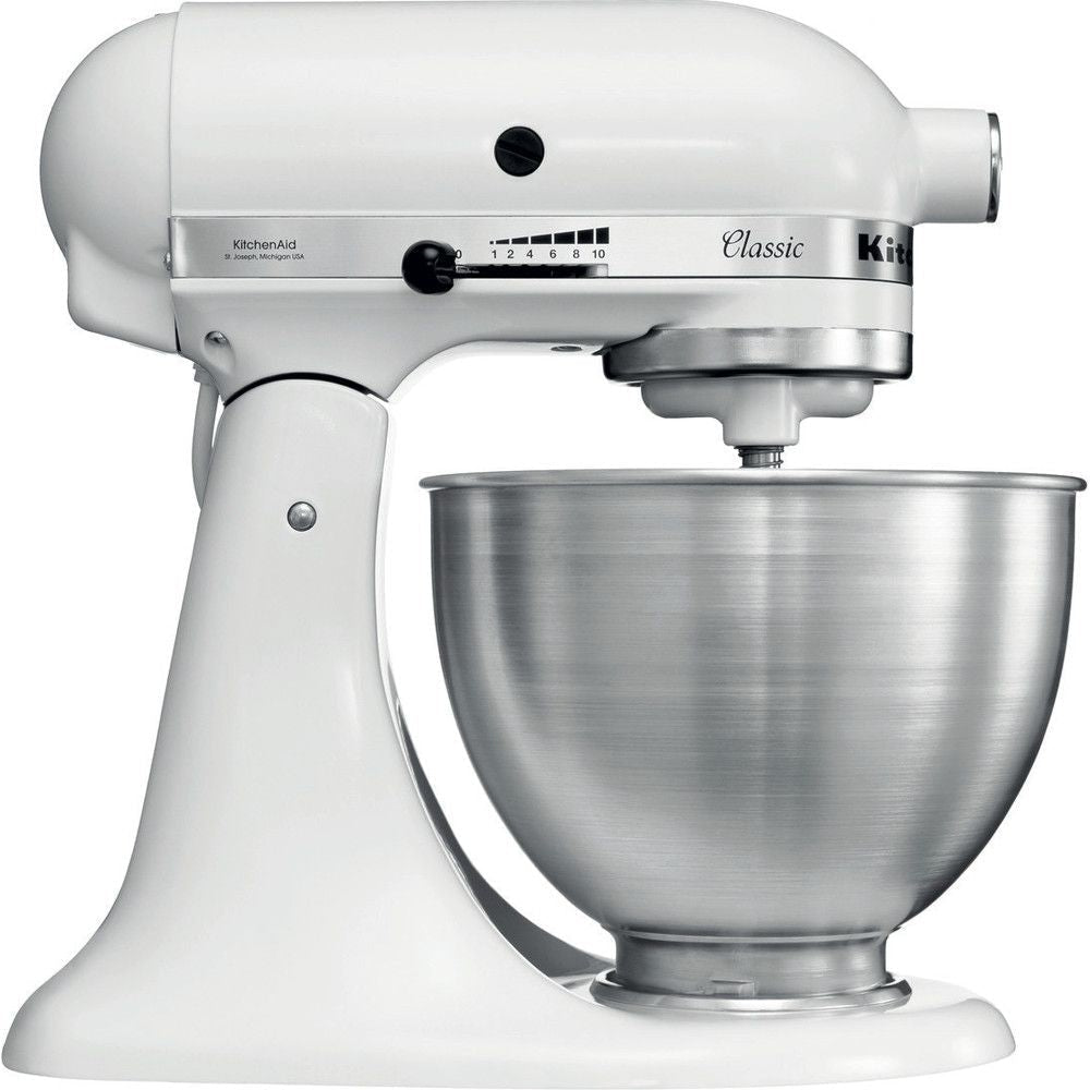 Kitchen Aid 5 K45 SS Classic Food Prowector 4,3 L, blanc