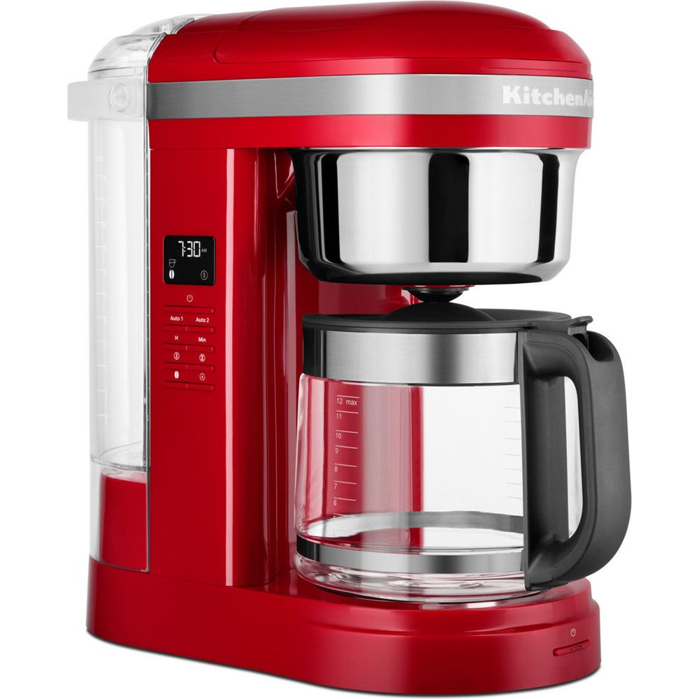 厨房援助5 kCM1209过滤器咖啡机1.7 L，帝国红色
