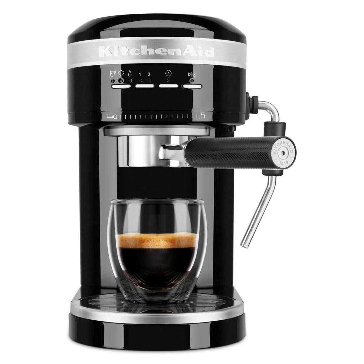 Kitchen Aid 5 Kes6503 Artisan Semi Automatic Espresso Machine, Onyx Black