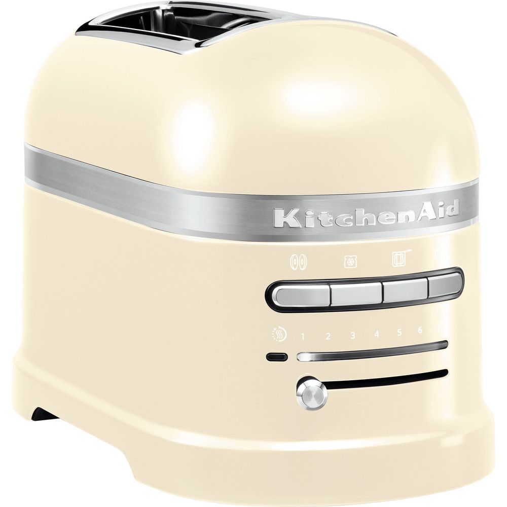 厨房援助5 kmt2204工匠烤面包机，用于两片，奶油