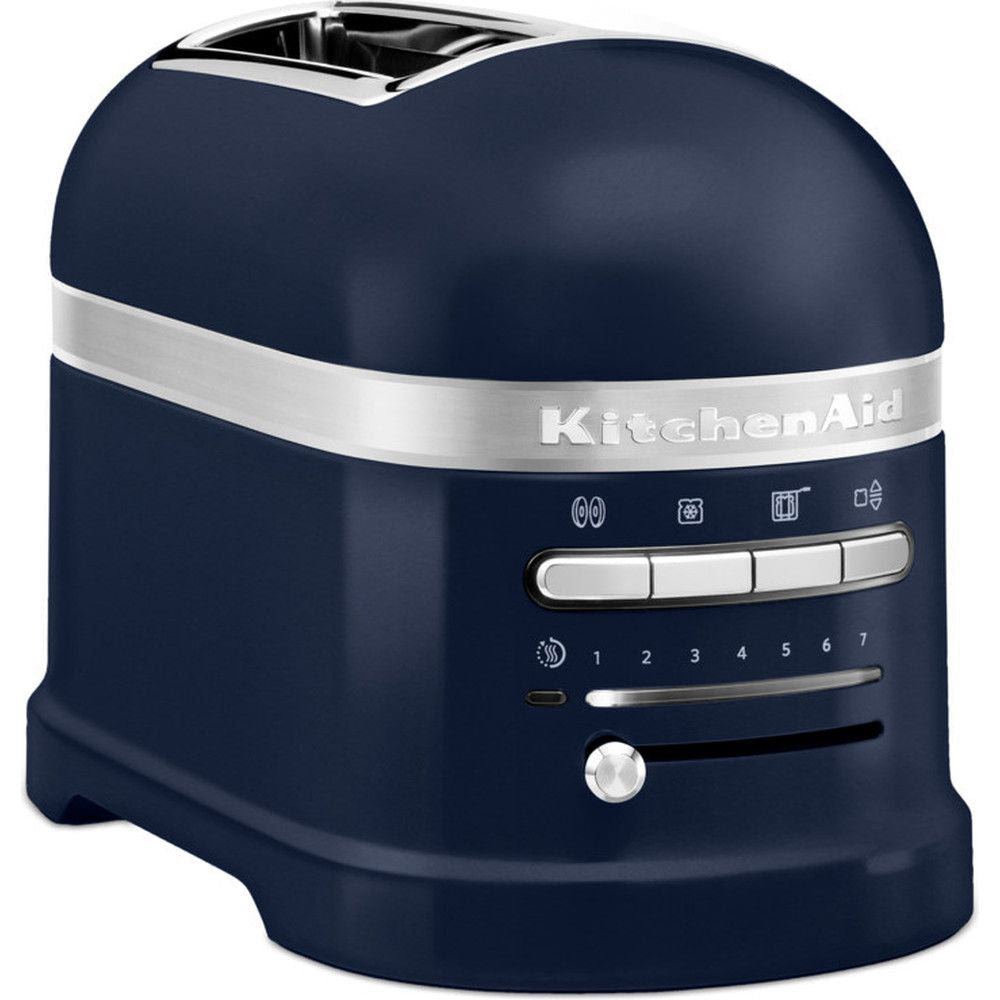 厨房援助5 kmt2204工匠烤面包机，用于2片，墨水蓝色