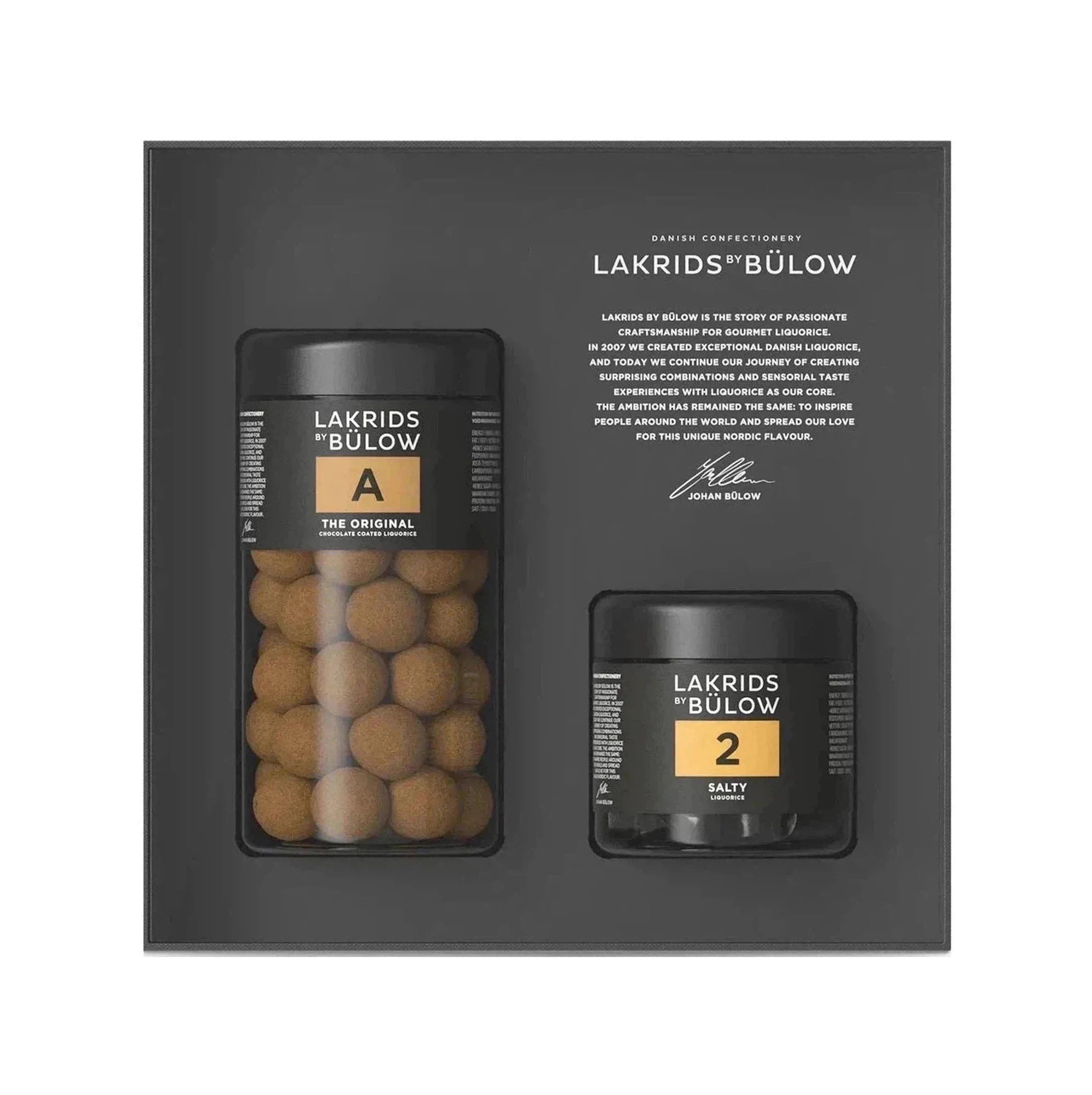 Lakrids di Bülow Classic Black Box - A & 2, 445G