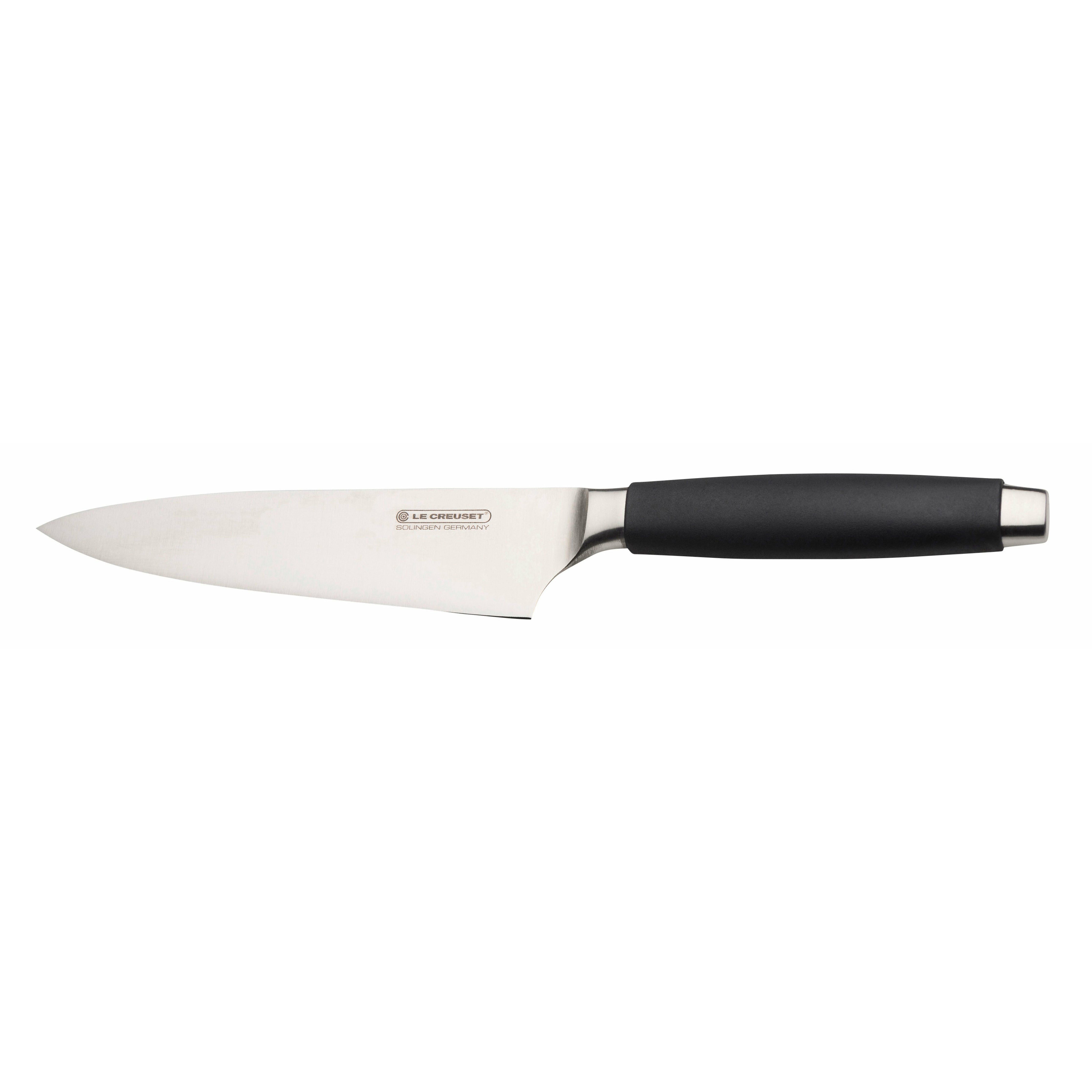Le Creuset Kockens knivstandard med svart handtag, 15 cm