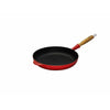 Le Creuset Tradition Bratpfanne mit Holzgriff 24 Cm, kirschrot