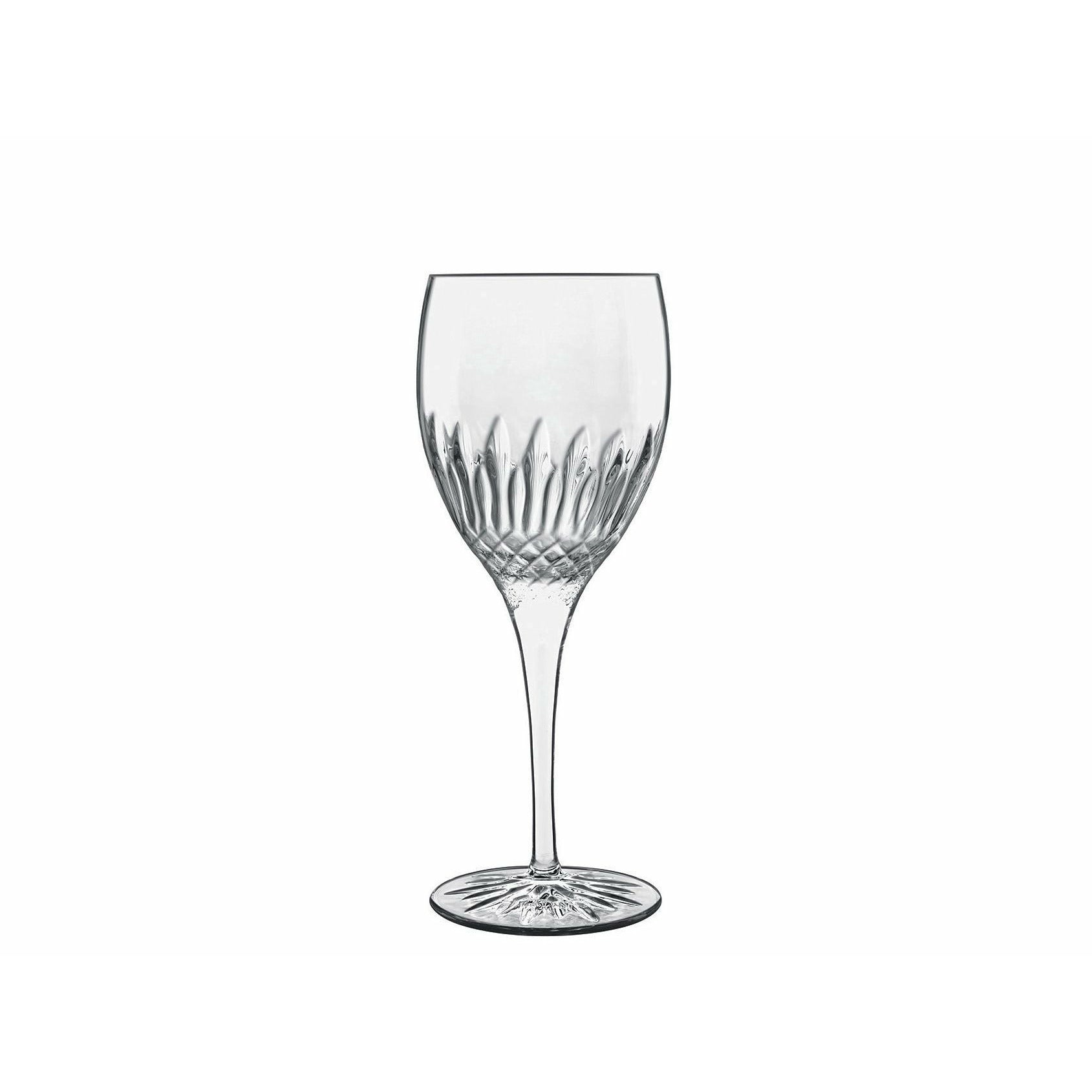 Luigi Bormioli Diamante White Wine Glass, Set Of 4