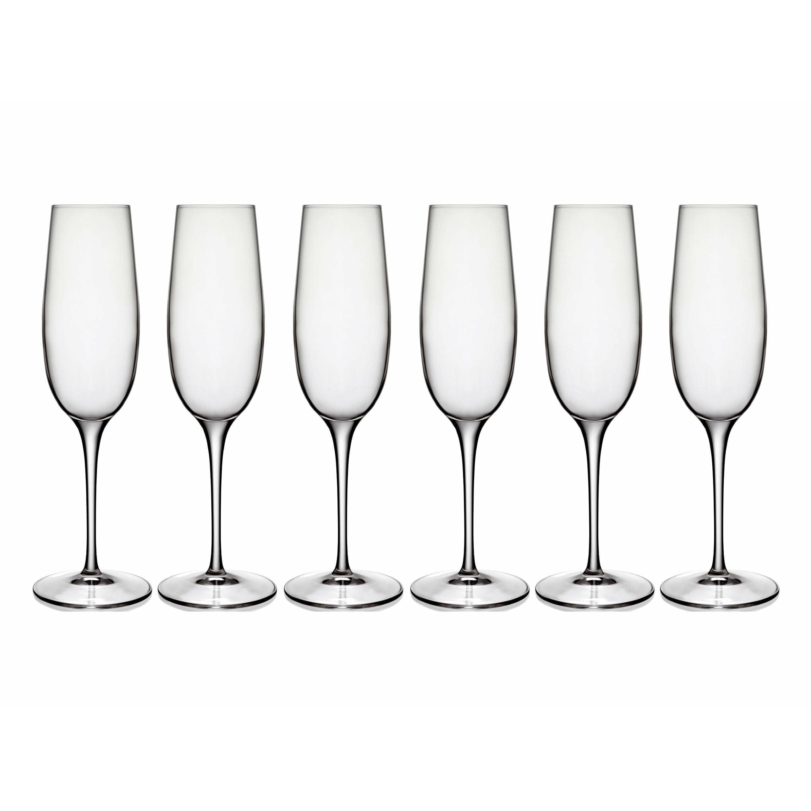 Luigi Bormioli Palace Champagne Glass, Set Of 6
