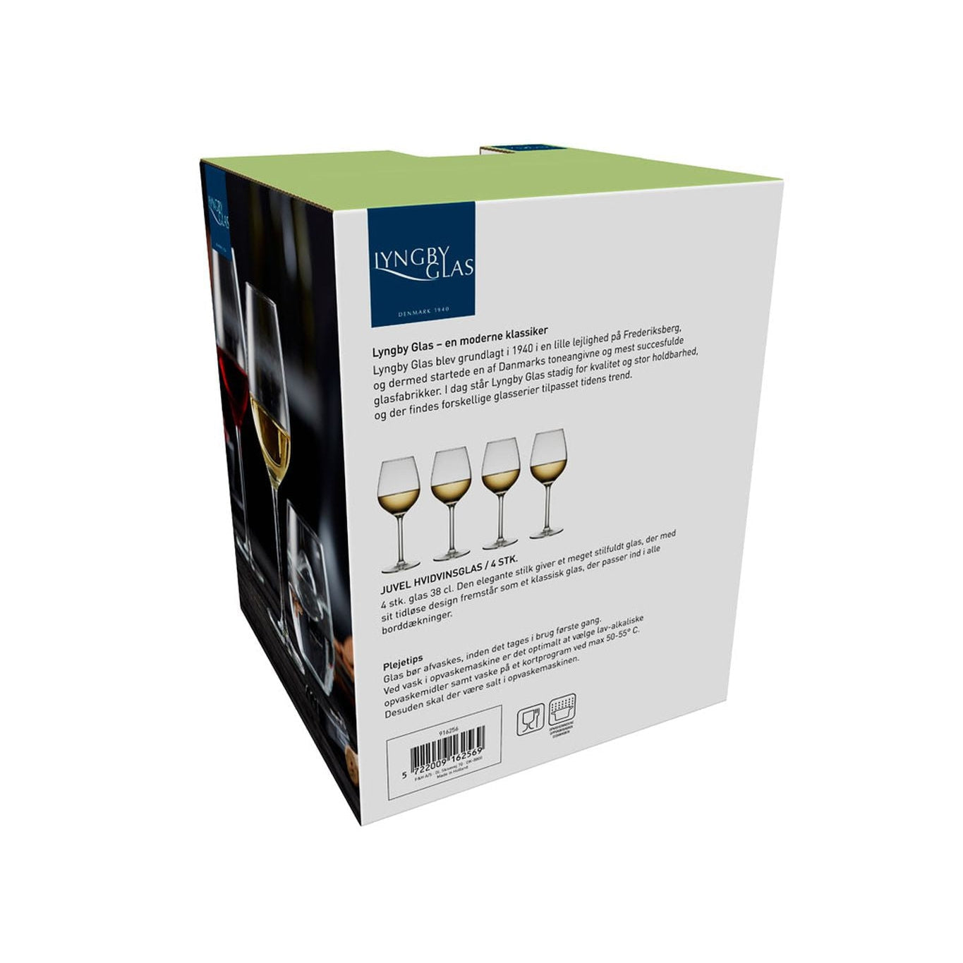 Lyngby Glas Verre de vin blanc JUVEL 38 CL, 4 PCS.