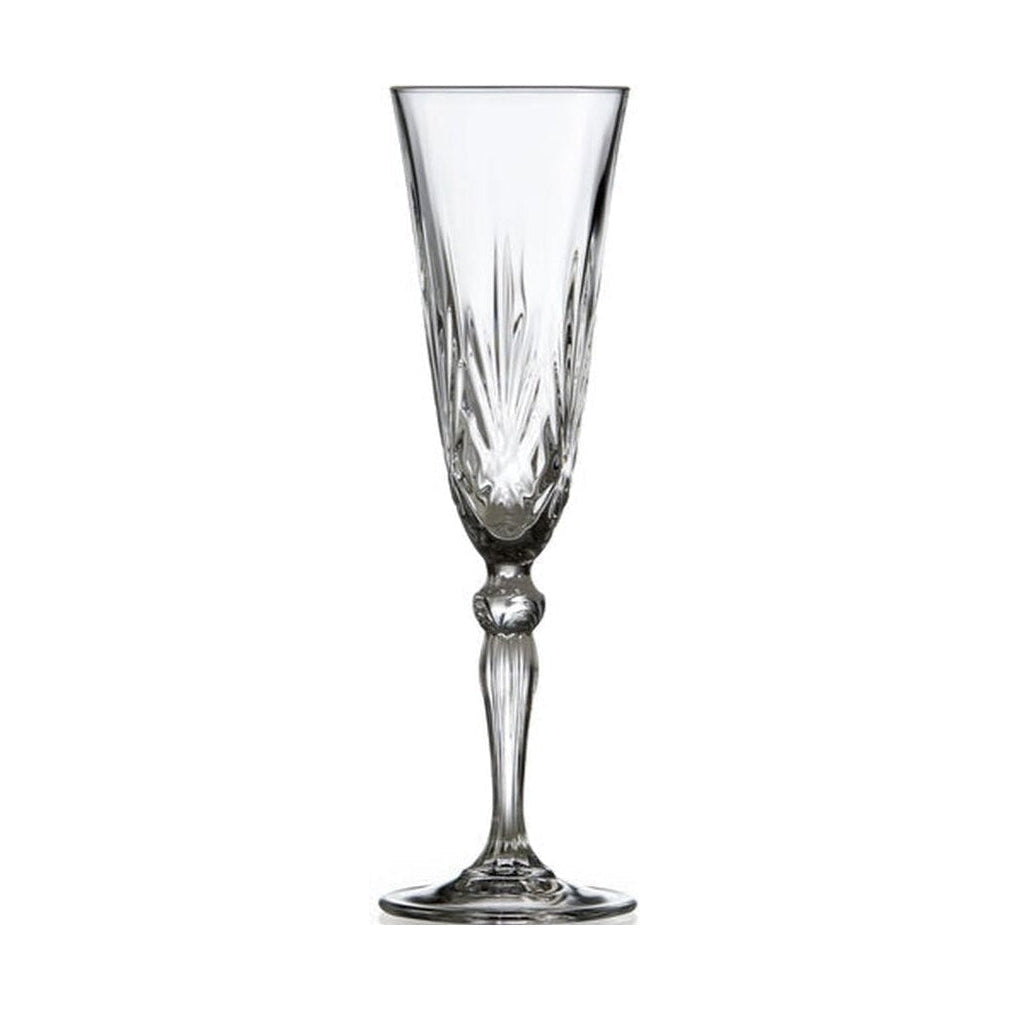 Lyngby Glas Melodia Krystal Champagne Glass 16 Cl, 4 Pcs.