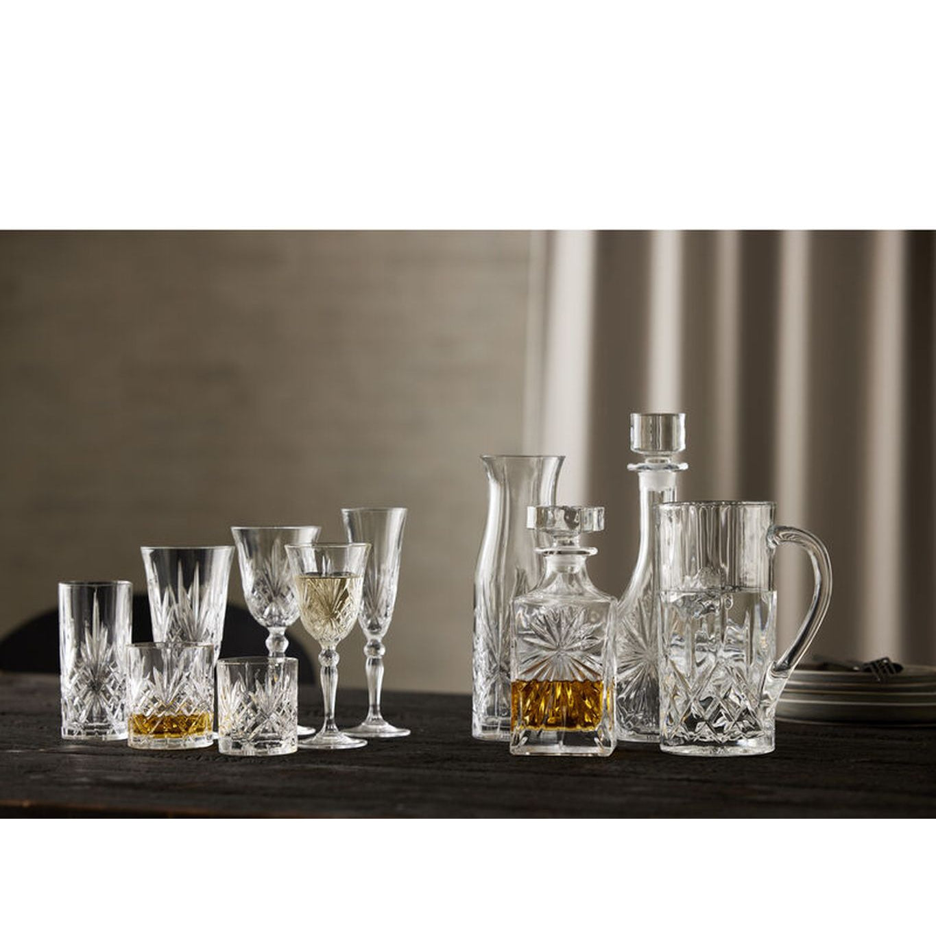 Lyngby Glas Melodia Water Glass 23 CL, 6 pc's.