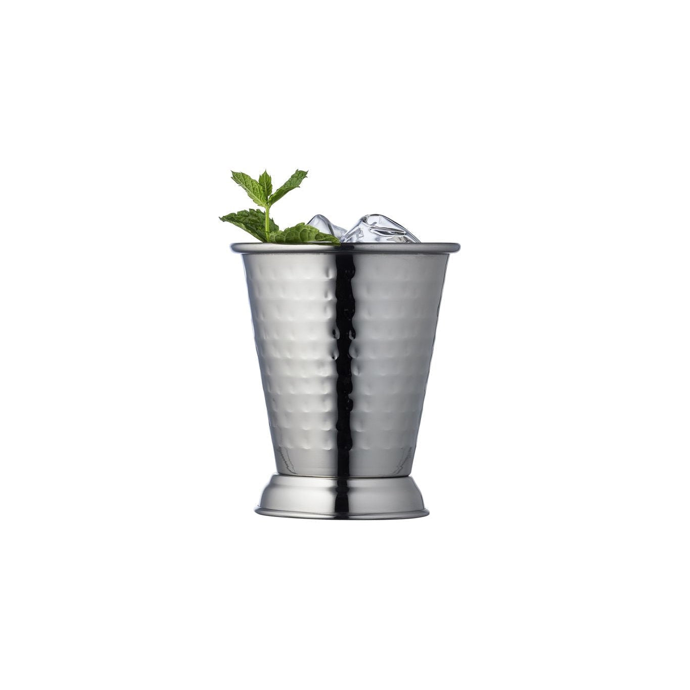 Lyngby Glas Mint Julep Cup银，2个。