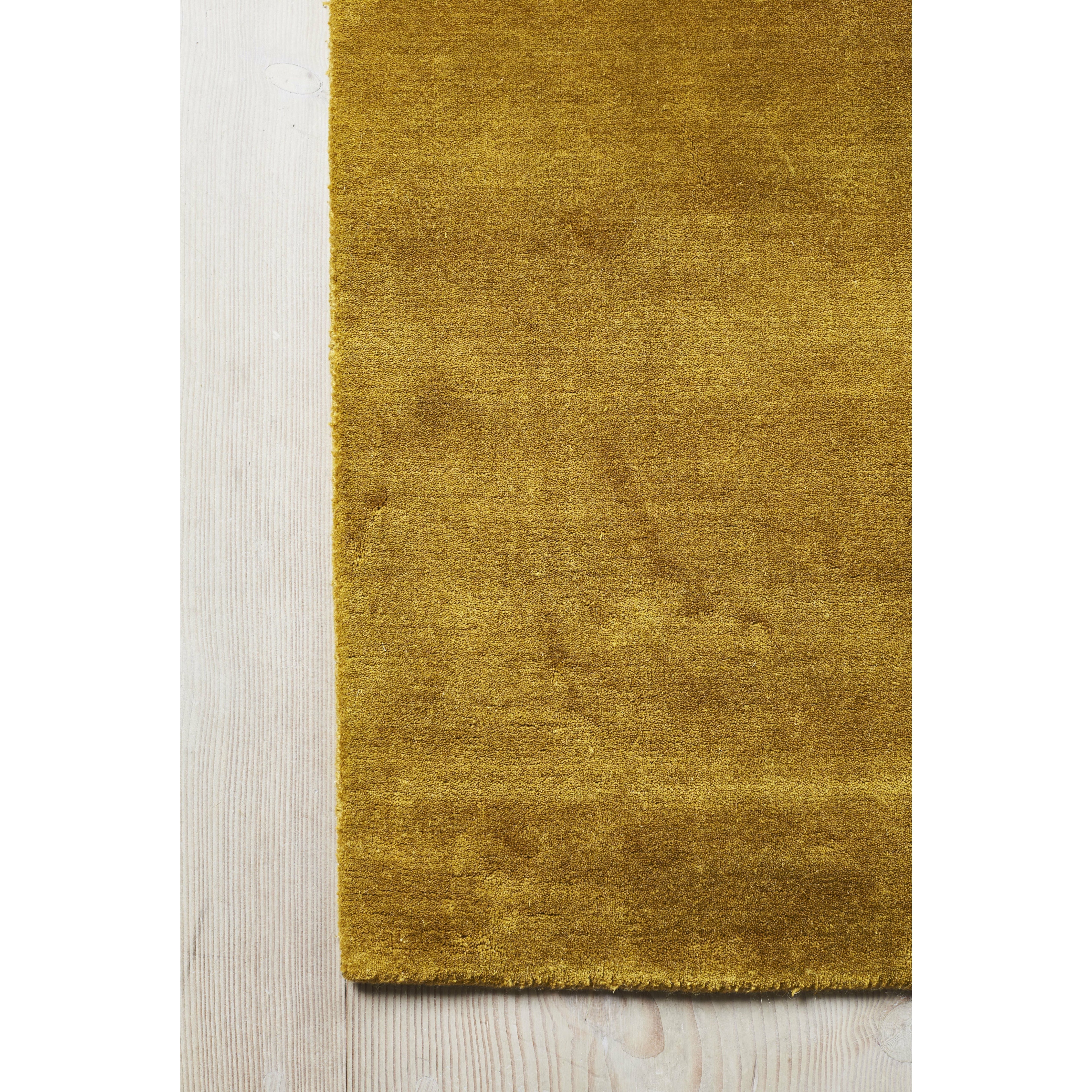Massimo Earth bambus teppi kínverskur gulur, 140x200 cm