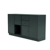 Montana Couple Sideboard With 7 Cm Plinth, Black Jade