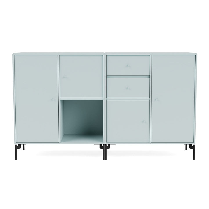 Montana Pare Sideboard con piernas, Flint/Black