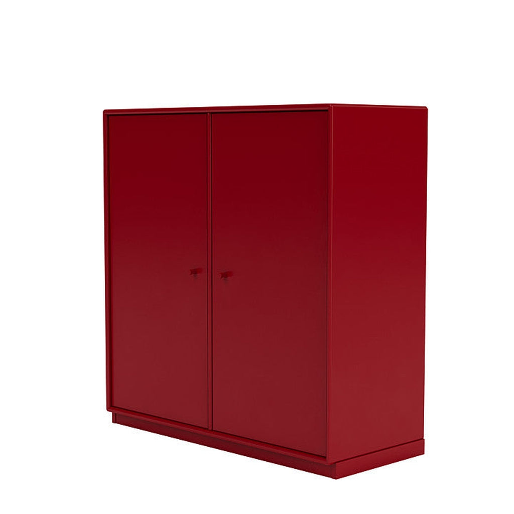 Cabinet de couverture du Montana avec socle de 3 cm, rouge à betterave