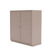 Montana Cover Cabinet With 3 Cm Plinth, Mushroom Brown